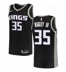 Mens Nike Sacramento Kings 35 Marvin Bagley III Authentic Black NBA Jersey Statement Edition 