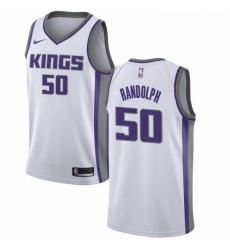 Mens Nike Sacramento Kings 50 Zach Randolph Authentic White NBA Jersey Association Edition 