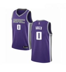 Mens Sacramento Kings 0 Trevor Ariza Authentic Purple Basketball Jersey Icon Edition 