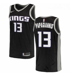 Womens Nike Sacramento Kings 13 Georgios Papagiannis Authentic Black NBA Jersey Statement Edition