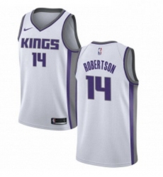 Womens Nike Sacramento Kings 14 Oscar Robertson Authentic White NBA Jersey Association Edition