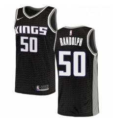 Youth Nike Sacramento Kings 50 Zach Randolph Authentic Black NBA Jersey Statement Edition 