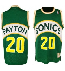 Seattle SuperSonics #20 Gary Payton Green Soul Swingman NBA Jersey