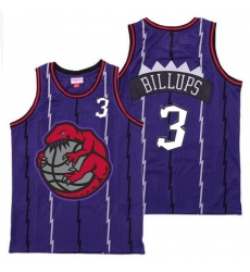 Raptors 3 Chauncey Billups Purple Retro Jersey 1