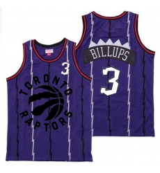 Raptors 3 Chauncey Billups Purple Retro Jersey 2