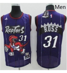 Raptors 31 Terrence Ross Purple Hardwood Classics Stitched NBA Jersey