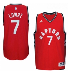 Youth Adidas Toronto Raptors 7 Kyle Lowry Authentic Red NBA Jersey