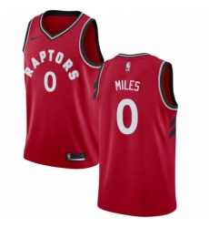 Youth Nike Toronto Raptors 0 CJ Miles Swingman Red Road NBA Jersey Icon Edition 