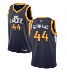 Jazz  44 Bojan Bogdanovic Navy Basketball Swingman Icon Edition Jersey