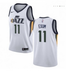 Mens Nike Utah Jazz 11 Dante Exum Swingman NBA Jersey Association Edition