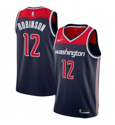 Men Nike Washington Wizards 12 Jerome Robinson Navy Blue NBA Swingman Statement Edition Jersey