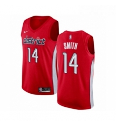 Mens Nike Washington Wizards 14 Jason Smith Red Swingman Jersey Earned Edition