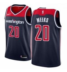 Mens Nike Washington Wizards 20 Jodie Meeks Authentic Navy Blue NBA Jersey Statement Edition 