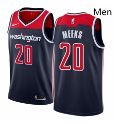 Mens Nike Washington Wizards 20 Jodie Meeks Swingman Navy Blue NBA Jersey Statement Edition 