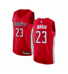 Mens Nike Washington Wizards 23 Michael Jordan Red Swingman Jersey Earned Edition