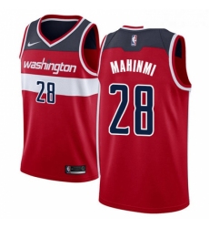 Youth Nike Washington Wizards 28 Ian Mahinmi Swingman Red Road NBA Jersey Icon Edition 