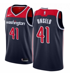 Youth Nike Washington Wizards 41 Wes Unseld Swingman Navy Blue NBA Jersey Statement Edition