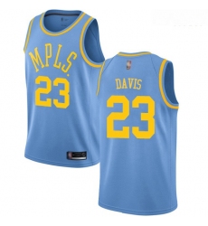 Lakers #23 Anthony Davis Royal Blue Basketball Swingman Hardwood Classics Jersey