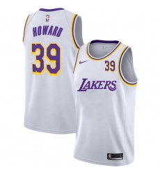 Lakers 39 Dwight Howard White 2020 2021 New City Edition Nike Swingman Jerseys