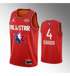 Lakers 4 Alex Caruso Red 2020 NBA All Star Jordan Brand Swingman Jersey