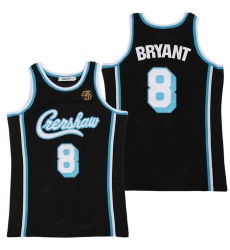 Lakers 8 Kobe Bryant Black KB Patch Swingman Jersey