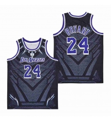 Los Angeles Lakers 24 Kobe Bryant Black panther Fashion Jersey