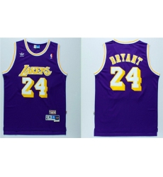 Men Adidas NBA Los Angeles Lakers 24 Kobe Bryant All Star jersey Throwback Basketball Blue Jersey