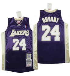 Men Los Angeles Lakers 24 Kobe Bryant Blue 1996 2016 The hall of fame Throwback Jerseys