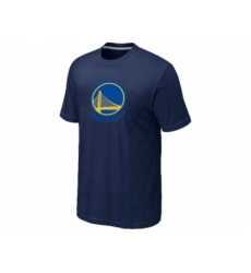 NBA Golden State Warriors Big & Tall Primary Logo D.Blue T-Shirt