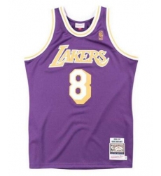 Lakers Kobe Bryant #8 Purple Throwback Toddler Jersey