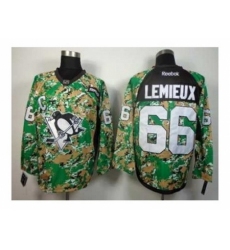 NHL Jerseys Pittsburgh Penguins #66 Lemieux camo[patch C]