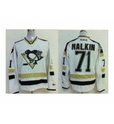 NHL Jerseys Pittsburgh Penguins #71 Malkin white[2014 new stadium]
