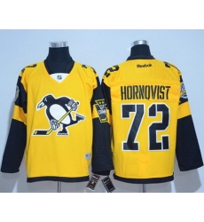 Penguins #72 Patric Hornqvist Gold 2017 Stadium Series Stitched NHL Jersey