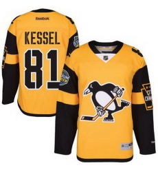 Penguins #81 Phil Kessel Gold 2017 Stadium Series Stitched NHL Jersey
