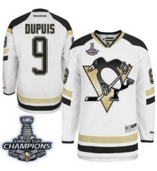 Penguins #9 Pascal Dupuis White 2014 Stadium Series 2017 Stanley Cup Finals Champions Stitched NHL Jersey