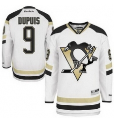 Penguins #9 Pascal Dupuis White 2014 Stadium Series Stitched NHL Jersey