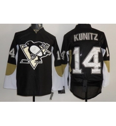 Pittsburgh Penguins 14 Chris Kunitz Black Jerseys