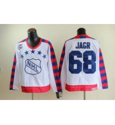 Pittsburgh Penguins 68 Jaromir Jagr all star 75th Anniversary white CCM Jersey