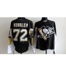 Pittsburgh Penguins 72 Alex Kovalev Black Jersey