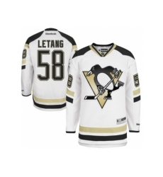 Pittsburgh Penguins Kris Letang 58# 2014 Stadium Series White Jersey