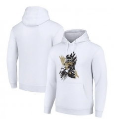 Men Starter White New Orleans Saints Player X Fleece Pullover Hoodie