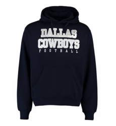 NFL Dallas Cowboys Practice Pullover Hoodie Navy