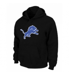 NFL Mens Nike Detroit Lions Logo Pullover Hoodie Black