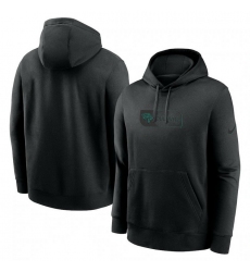 Men Nike Black Jacksonville Jaguars Edge French Terry Club Pullover Hoodie