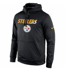 NFL Pittsburgh Steelers Nike Kick Off Staff Performance Pullover Hoodie Black