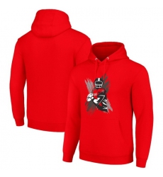 Men Starter Red Tampa Bay Buccaneers Player X Fleece Pullover Hoodie