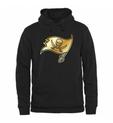NFL Mens Tampa Bay Buccaneers Pro Line Black Gold Collection Pullover Hoodie