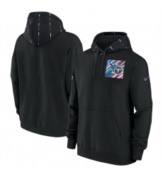 Men Tennessee Titans Black 2023 Crucial Catch Club Pullover Hoodie