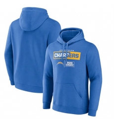 Men Los Angeles Chargers Blue X Bud Light Pullover Hoodie