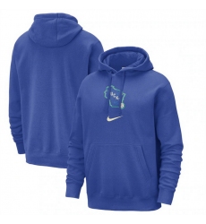 Men Milwaukee Bucks Royal 2023 24 City Edition Essential Club Pullover Hoodie